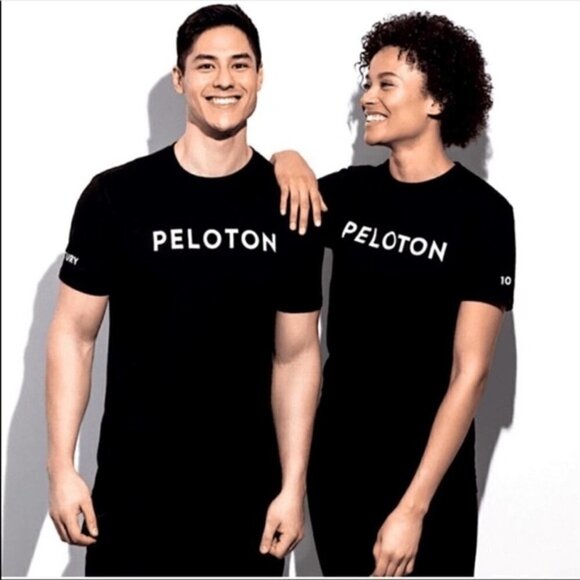 Peloton Women’s Century 100 Black Tee Medium - Picture 1 of 5